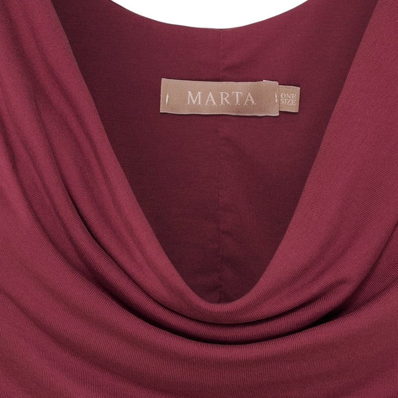 Marta Veronika Top - Bordeaux