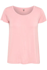 Pre Order - Culture Poppy T-shirt  - Pale Mauve