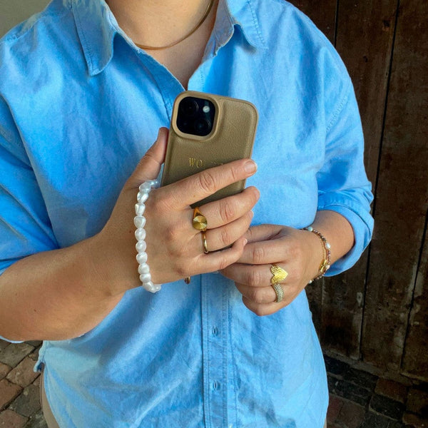 Wolff Jewelry Pearl Phone Chain