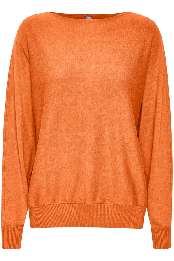 Culture Annemarie Batwing Jumper - Tangerine