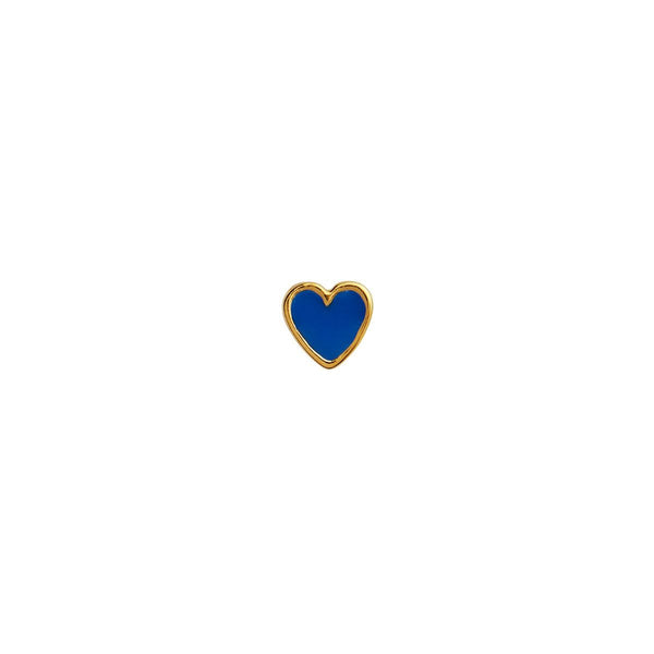 Stine a Petit Love Heart - Cobalt Blue