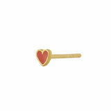 Stine a Petit Love Heart - Coral