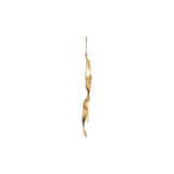 Stine A Long Twisted Hammered Earring Whith Chain