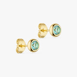 Wolff Crystal Earstud - Ligt Blue