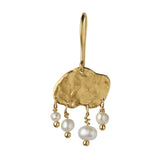 Stine A Big Gold Splash Earring – Elegant Pearls