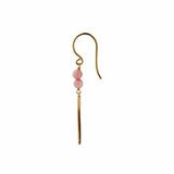 Stine A Bella Moon Earring Whith Coral - Single