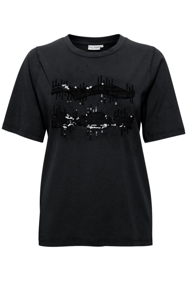 Pulz Nika Tshirt - Black Beauty