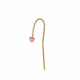 Stine A Dangling Love Heart - Light Pink