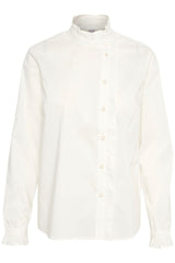 Culture Antoinett Frill Shirt - Spring Gardenia