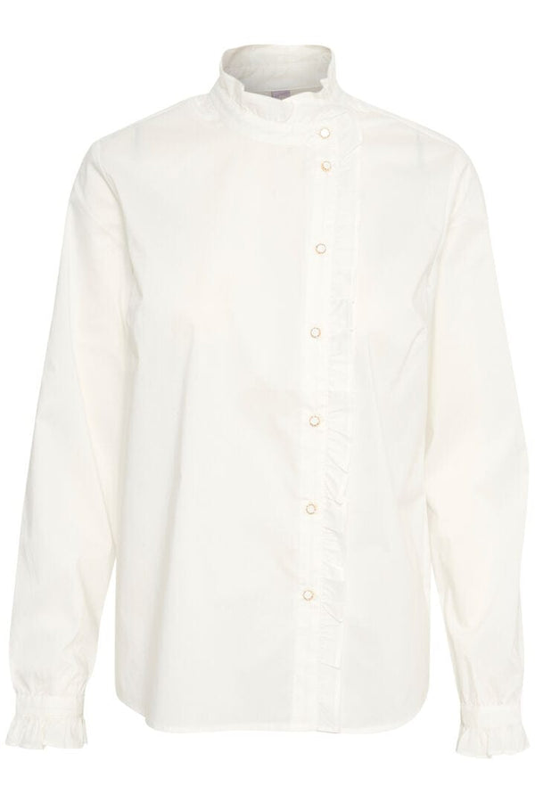 Culture Antoinett Frill Shirt - Spring Gardenia