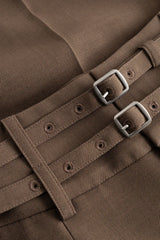 Noella Darryl HW Pants - Sand