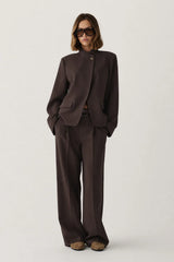 Noella N-Monique Blazer - Chocolate