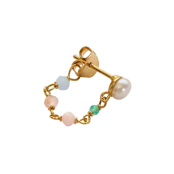 Stine a Cålin de Paradis Earring Green - Single