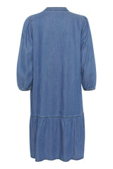 Culture Arpa Giselle Dress - Dark Blue Wash