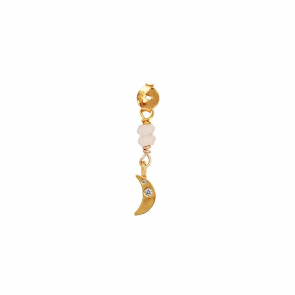 Stine a Petit Bella Moon Behind Earring - Single