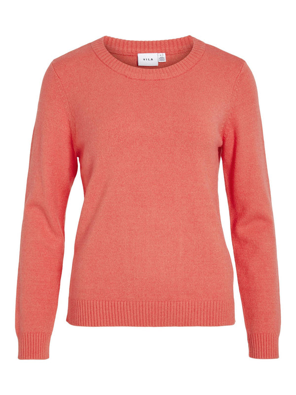 Vila Viril O-neck L/S knit - Dubarry