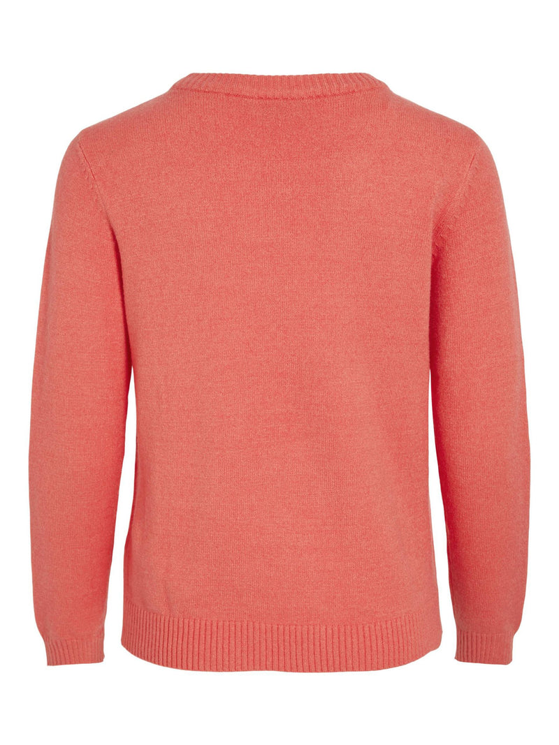 Vila Viril O-neck L/S knit - Dubarry