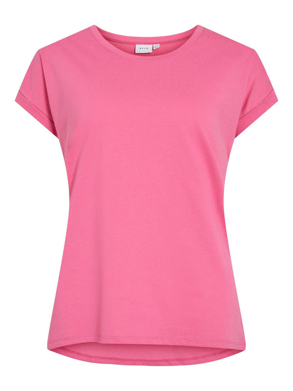 Vila Dreamers New Pure T-shirt - Sangria Sunset