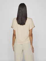 Vila Elma Sleeveless top - Birch