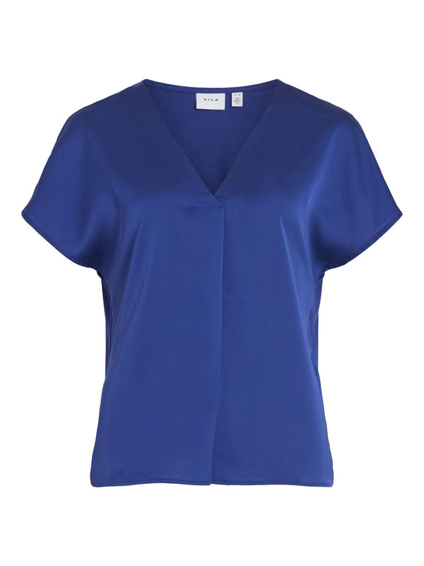 Vila Elma Sleeveless top - Blue