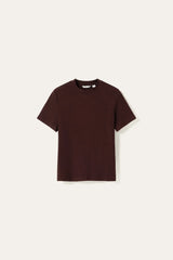 Noella Lidie SS Top - Burgundy Melange