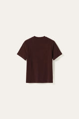Noella Lidie SS Top - Burgundy Melange