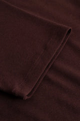 Noella Lidie SS Top - Burgundy Melange