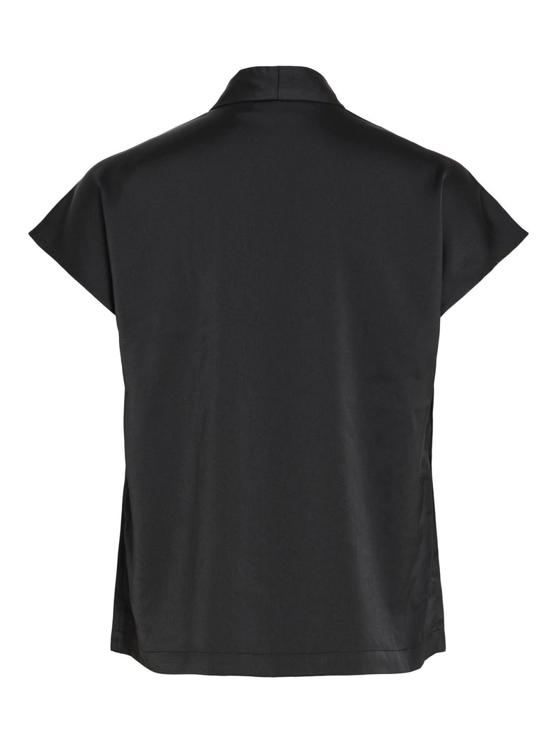 Vila Elma Sleeveless top - Black