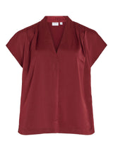 Vila Elma Sleeveless top - Cabernet