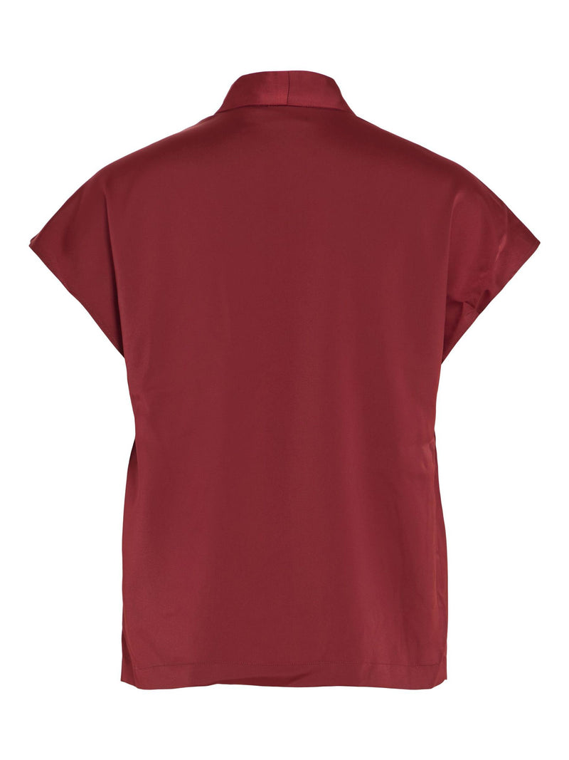 Vila Elma Sleeveless top - Cabernet