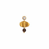 Stine a Petit Cleo Mocha Earring - Single
