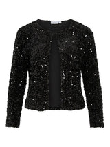 Vila Faith o-neck Cardigan - Black