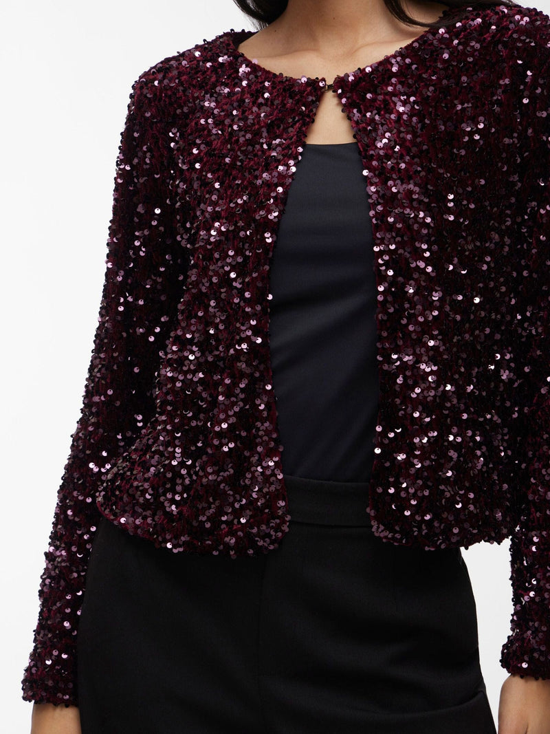 Vila Faith o-neck Cardigan - Fig