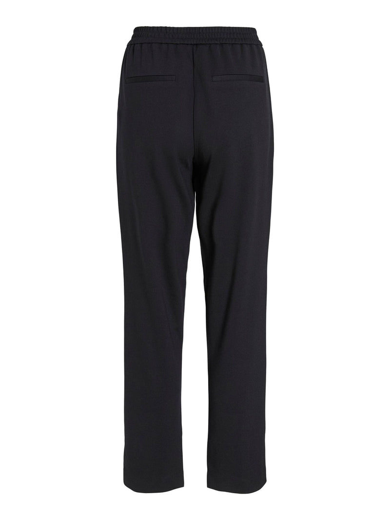 Vila Ellie RW Slim Ankle Pant - Black