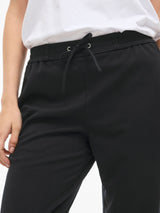 Vila Ellie RW Slim Ankle Pant - Black