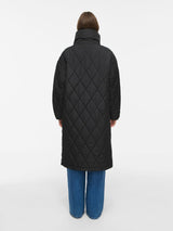 Vila Bumble L/S Coat - Black