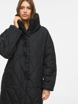 Vila Bumble L/S Coat - Black
