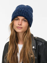 Vila May Knit Beanie - Navy