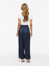 Vila Nela Loose Pants - Navy