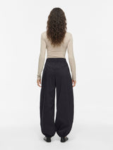 Vila Nelly HW Balloon Pants - Black