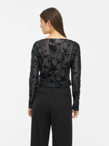 Vila Miranda L/S Top - Black