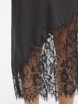 Vila Lara HW Midi Lace Skirt