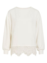 Vila Sif L/S Detail Shirt - White