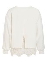 Vila Sif L/S Detail Shirt - White