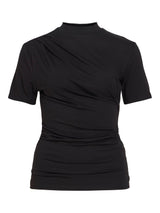 Vila Pinna Highneck Top - Black