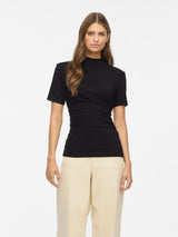 Vila Pinna Highneck Top - Black