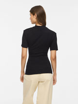 Vila Pinna Highneck Top - Black