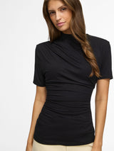 Vila Pinna Highneck Top - Black
