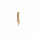 Stine a Petit Shell Reflections Earrings With Chains - Single