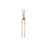 Stine a Bounce Earring With Chains And Behind Ear Pendant - Single